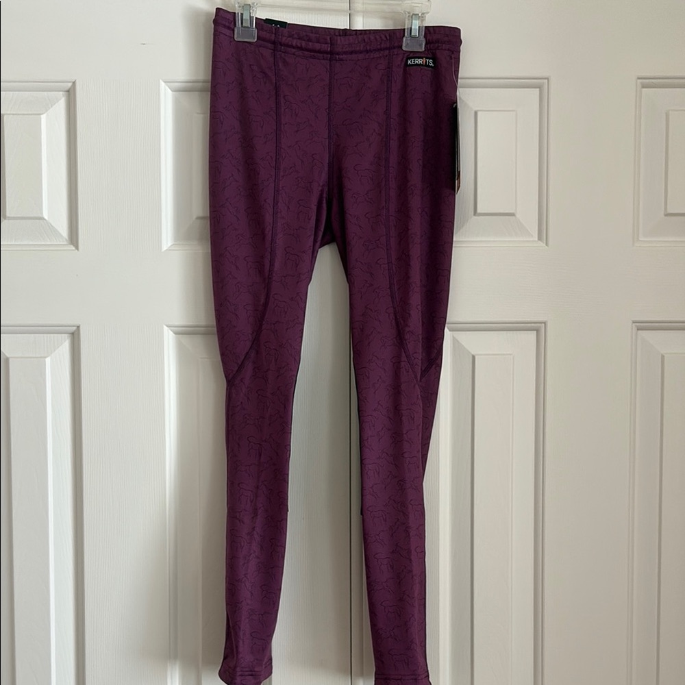 Kerrits Kids Magenta Knee Patch Tights